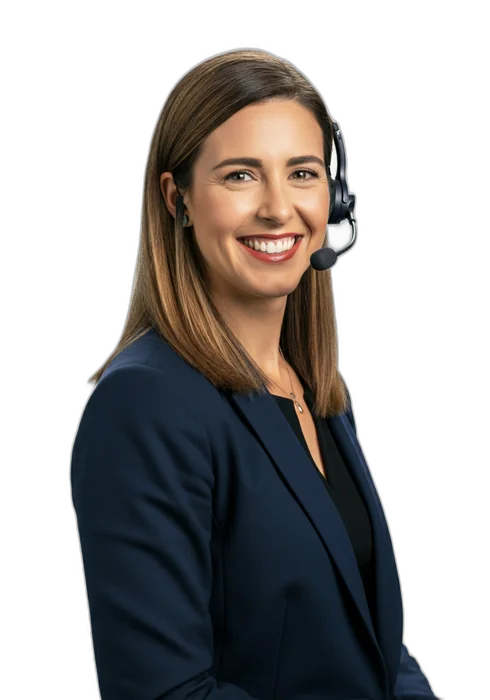 InterpretWise support — professional interpreter with headset