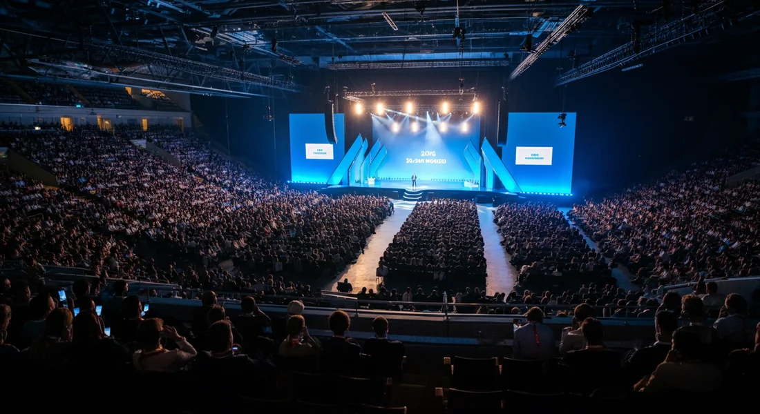 International conference with multilingual audience